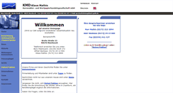 Desktop Screenshot of kmd-gmbh.de
